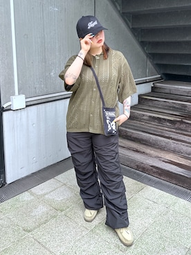 那須川梨々さんのコーディネート