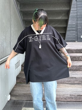 那須川梨々さんのコーディネート