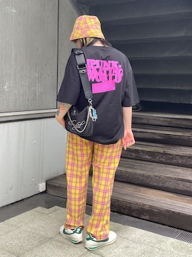 那須川梨々さん（レディース・152cm）の夏コーディネート