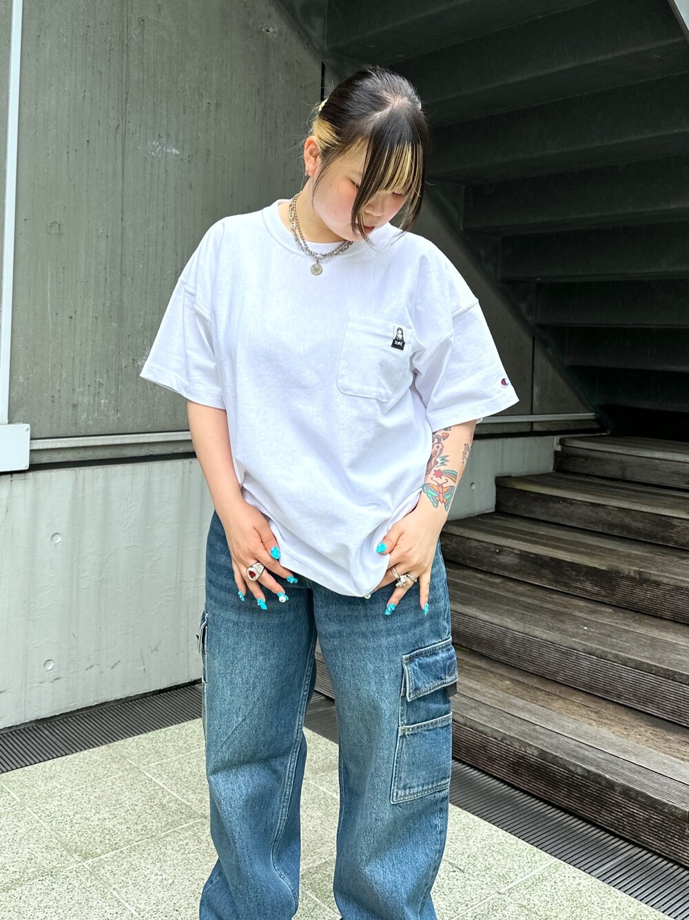 Champion（チャンピオン）の「X-girl × Champion REVERSE WEAVE