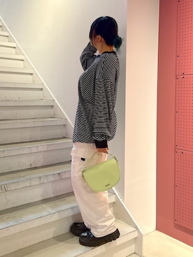 那須川梨々さんのコーディネート