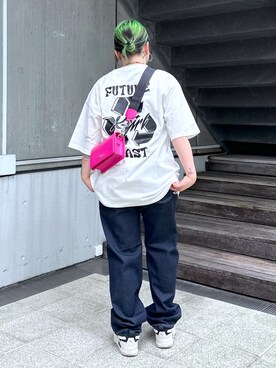 那須川梨々さん（レディース・152cm）の夏コーディネート