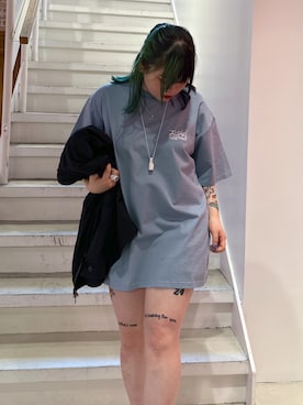 那須川梨々さんのコーディネート