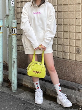 那須川梨々さん（レディース・152cm）の春コーディネート