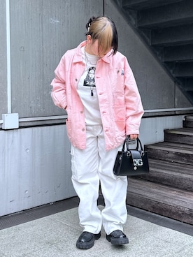 那須川梨々さん（レディース・152cm）の冬コーディネート