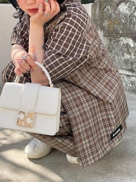 那須川梨々さん（レディース・152cm）の春コーディネート