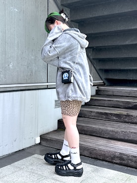 那須川梨々さん（レディース・152cm）の夏コーディネート