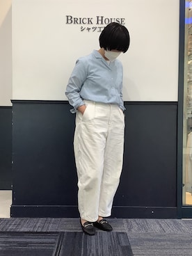 BRICK HOUSE シャツ工房 宮崎イオンモール店さん（メンズ・160cm）の春コーディネート