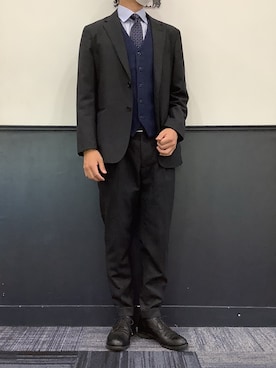 BRICK HOUSE シャツ工房 宮崎イオンモール店さん（メンズ・173cm）の秋コーディネート