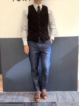 BRICK HOUSE シャツ工房 宮崎イオンモール店さんのコーディネート