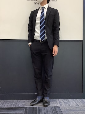 BRICK HOUSE シャツ工房 宮崎イオンモール店さん（メンズ・173cm）の春コーディネート