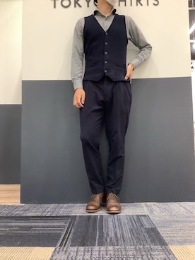 BRICK HOUSE シャツ工房 宮崎イオンモール店さんのコーディネート