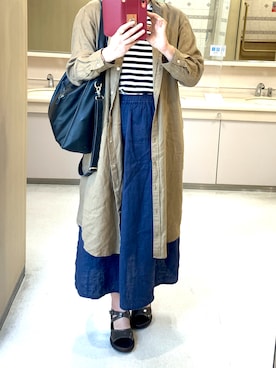 「無印良品コーデ」｜のんさん（レディース・171cm）の春コーディネート