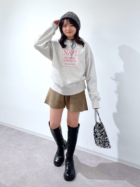 hakanaさん（レディース・148cm）の冬コーディネート