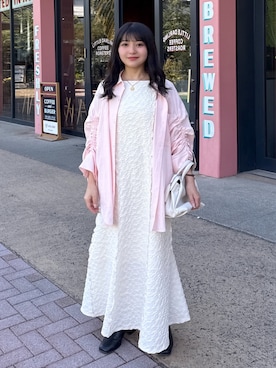 「FREE'S MART（フリーズマート）のアイテム（ブーツ）」を使った、hakanaさん（レディース・148cm）の春コーディネート