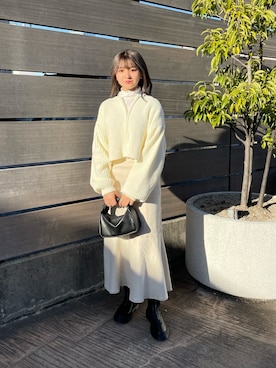 hakanaさん（レディース・148cm）の冬コーディネート