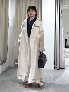 「FREE'S MART（フリーズマート）のアイテム」を使った、hakanaさん（レディース・148cm）の冬コーディネート