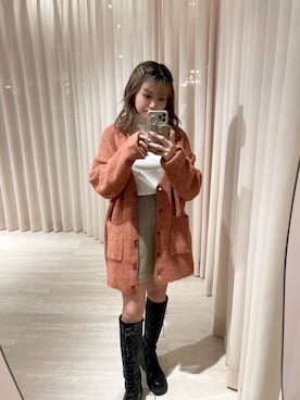 hakanaさん（レディース・148cm）の冬コーディネート