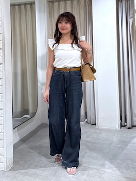 「アイテム（キャミソール）」を使った、hakanaさん（レディース・148cm）の夏コーディネート