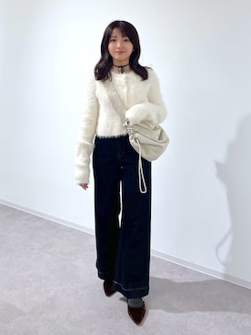 「新星WEARISTAにエントリー」｜「アイテム（バレエシューズ）」を使った、hakanaさん（レディース・148cm）の冬コーディネート