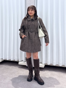 「FREE'S MART（フリーズマート）のアイテム」を使った、hakanaさん（レディース・148cm）の秋コーディネート