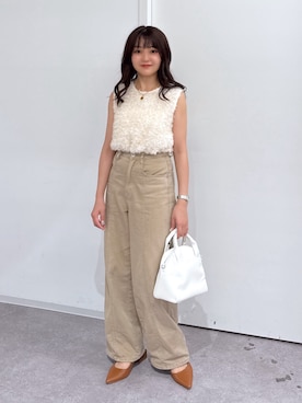「アイテム（パンプス）」を使った、hakanaさん（レディース・148cm）の夏コーディネート