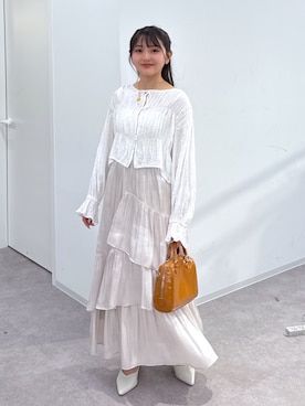 「FREE'S MART（フリーズマート）のアイテム（シューズ）」を使った、hakanaさん（レディース・148cm）の春コーディネート