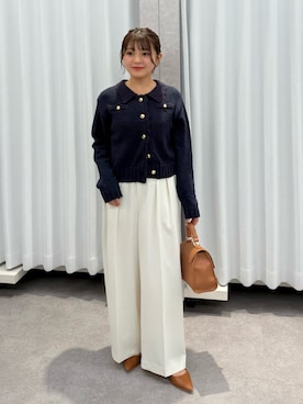 「アイテム（パンプス）」を使った、hakanaさん（レディース・148cm）の秋コーディネート