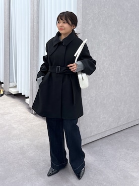 「FREE'S MART（フリーズマート）のアイテム（ダウンジャケット/コート）」を使った、hakanaさん（レディース・148cm）の秋コーディネート