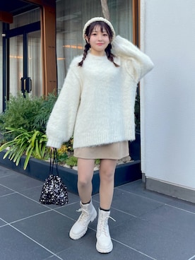 hakanaさん（レディース・148cm）の冬コーディネート