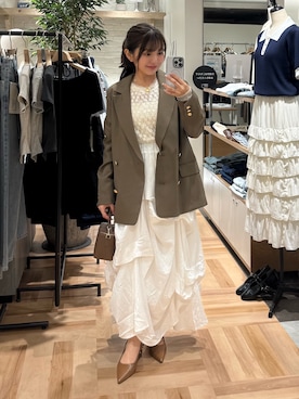 「FREE'S MART（フリーズマート）のアイテム（バッグ）」を使った、hakanaさん（レディース・148cm）の秋コーディネート