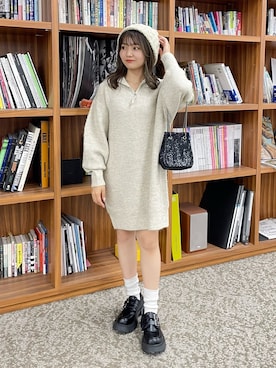 「FREE'S MART（フリーズマート）のアイテム」を使った、hakanaさん（レディース・148cm）の秋コーディネート