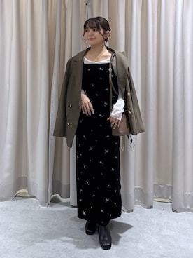 「FREE'S MART（フリーズマート）のアイテム（バッグ）」を使った、hakanaさん（レディース・148cm）の秋コーディネート