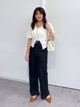 「アイテム（パンプス）」を使った、hakanaさん（レディース・148cm）の夏コーディネート
