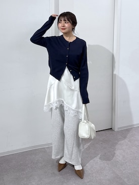 「FREE'S MART（フリーズマート）のアイテム（バッグ）」を使った、hakanaさん（レディース・148cm）の春コーディネート