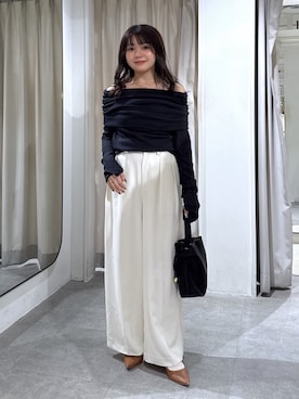 「アイテム（パンプス）」を使った、hakanaさん（レディース・148cm）の秋コーディネート