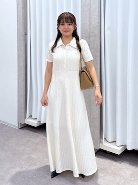 「アイテム（パンプス）」を使った、hakanaさん（レディース・148cm）の夏コーディネート