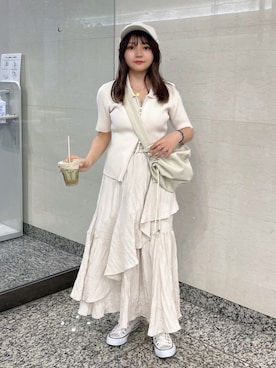 hakanaさん（レディース・148cm）の春コーディネート