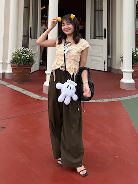 「FREE'S MART（フリーズマート）のアイテム」を使った、hakanaさん（レディース・148cm）の秋コーディネート