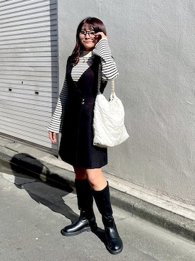 hakanaさん（レディース・148cm）の冬コーディネート