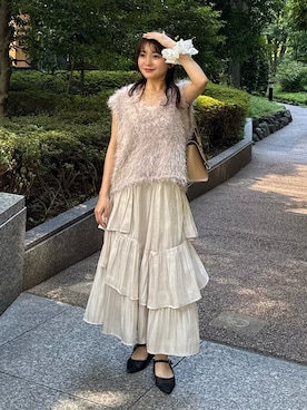 「アイテム（パンプス）」を使った、hakanaさん（レディース・148cm）の夏コーディネート