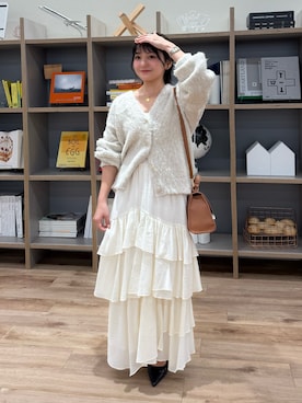 「アイテム（パンプス）」を使った、hakanaさん（レディース・148cm）の秋コーディネート