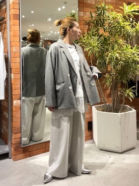 サヤカさん（レディース・155cm）の春コーディネート