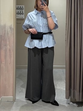 「LOWRYS FARM」｜サヤカさん（レディース・155cm）の春コーディネート