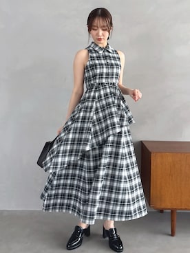 「dazzlin（ダズリン）のアイテム」を使った、marinさん（レディース・164cm）の春コーディネート