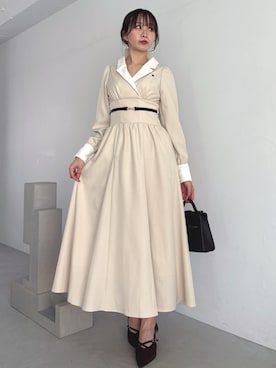 「アイテム（パンプス）」を使った、marinさん（レディース・164cm）の秋コーディネート