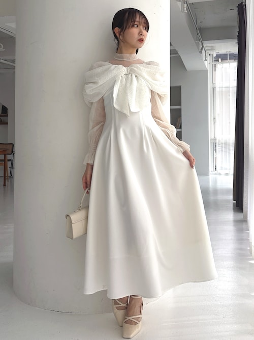 セール】ビッグリボンドレス（ドレス）｜dazzlin（ダズリン）の