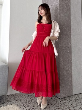 「dazzlin（ダズリン）のアイテム（トップス）」を使った、marinさん（レディース・164cm）の春コーディネート