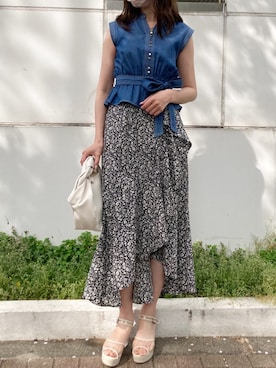 marinさん（レディース・164cm）の春コーディネート