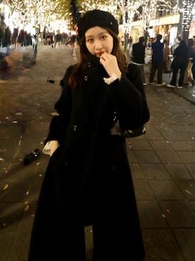 「dazzlin（ダズリン）のアイテム」を使った、marinさん（レディース・164cm）の冬コーディネート